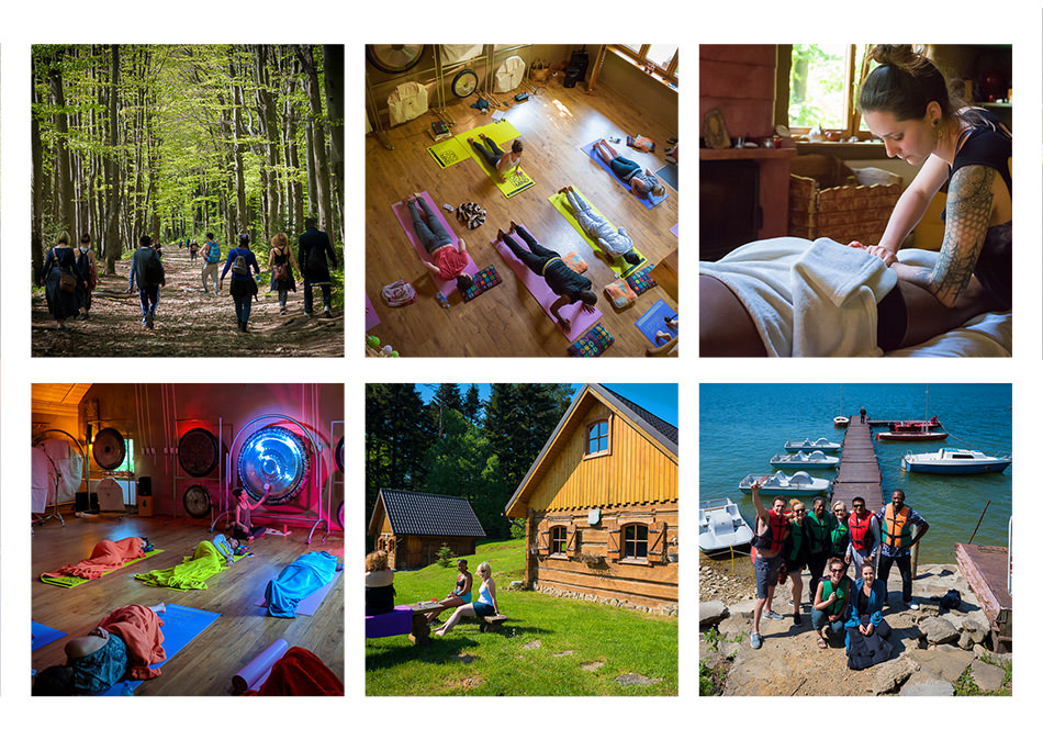 benita yoga retreat in poland collage-2019